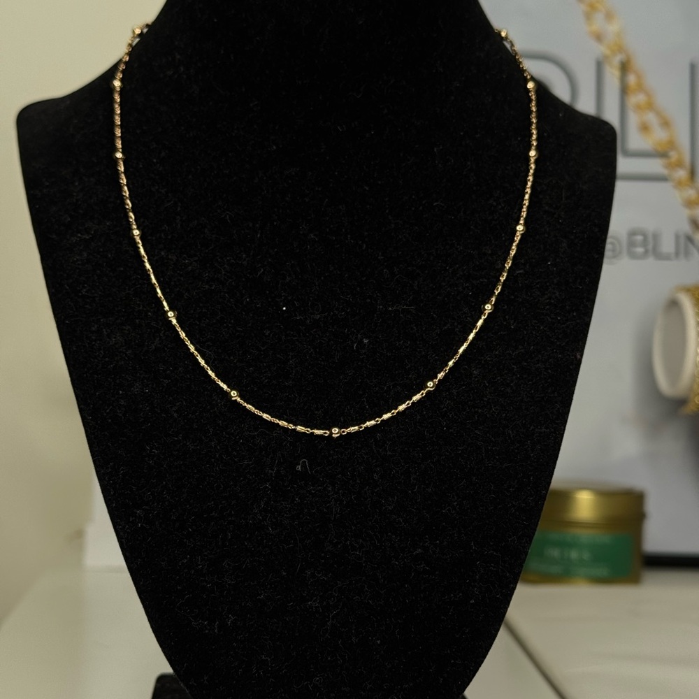 Goldplated Beaded Necklace